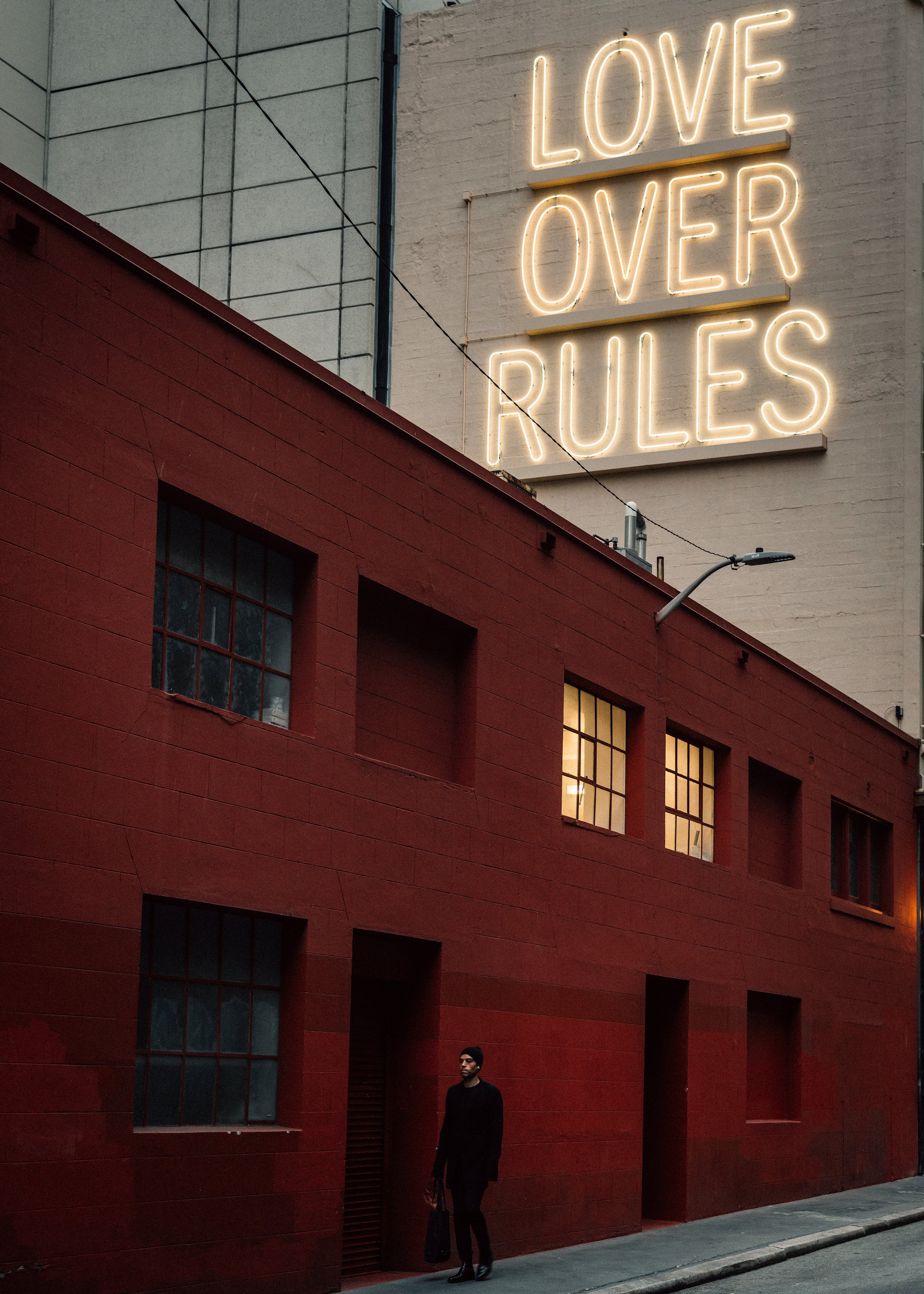 LOVE OVER RULES